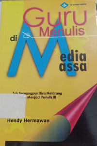 Guru Menulis di Media Massa