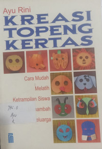 Kreasi Topeng Kertas