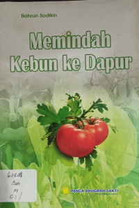 Memindah Kebun ke Dapur