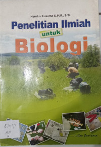 Penelitian Ilmiah untuk Biologi