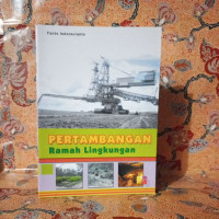 PERTAMBANGAN Ramah Lingkungan