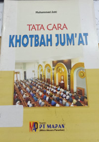 Tata Cara Khotbah Jum`at